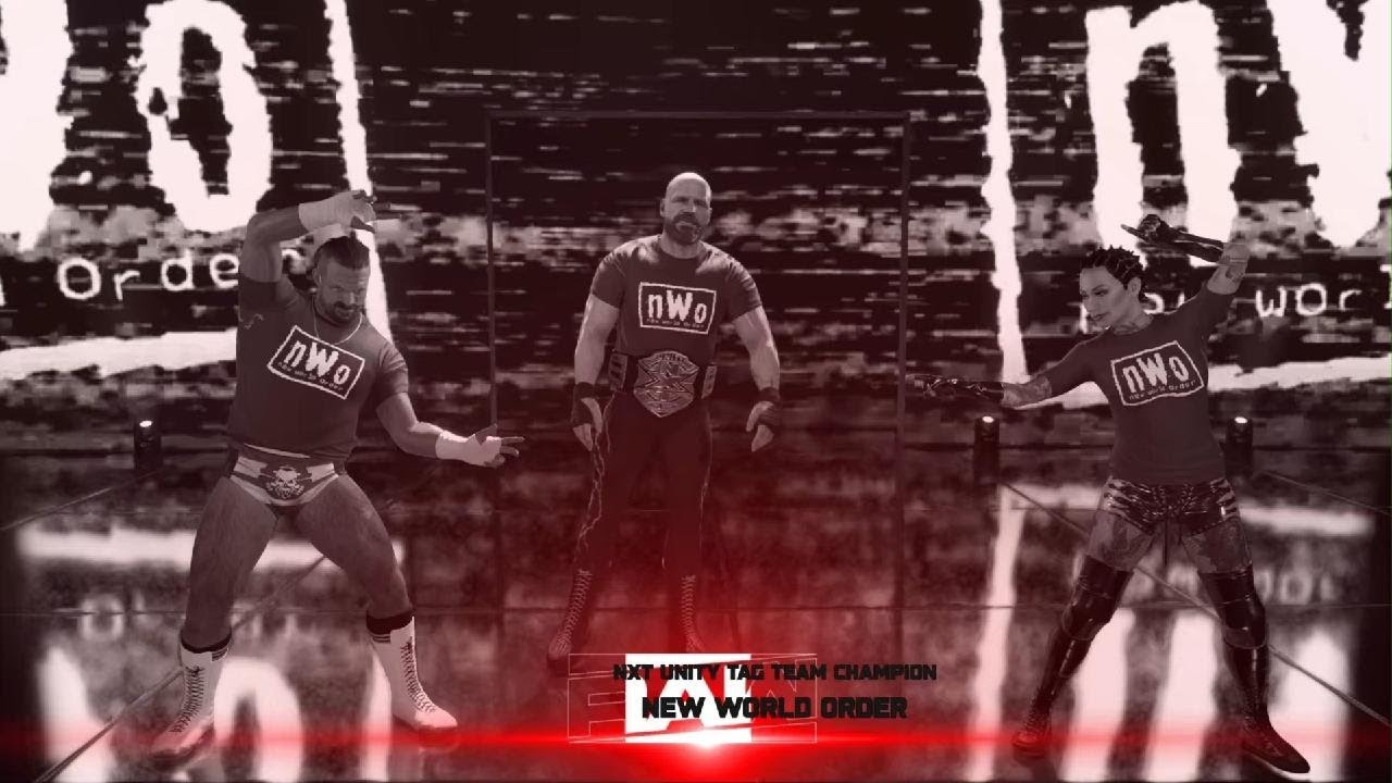 WWE 2K25 myrise mode ft. Jon Moxley and Marina Shafir Part 7:NWO vs Mutiny