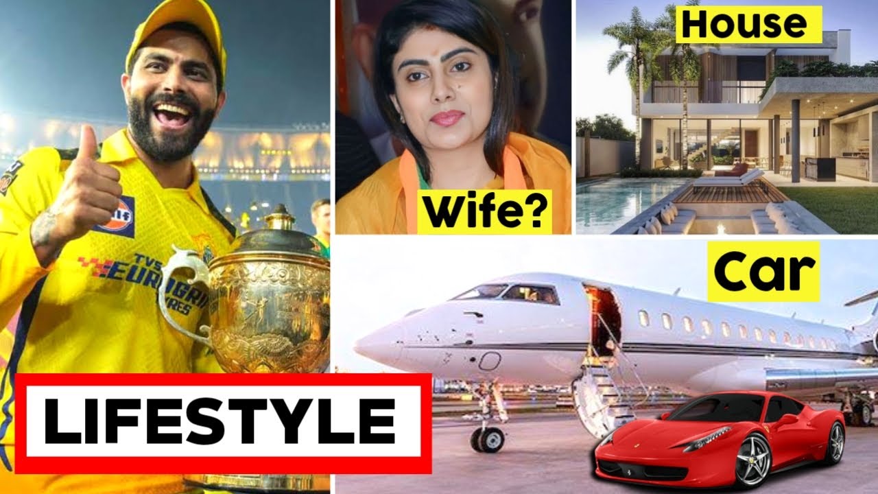 Ravindra Jadeja lifestyle 2023. Ravindra Jadeja  biography,net worth,car, wife ,family, income