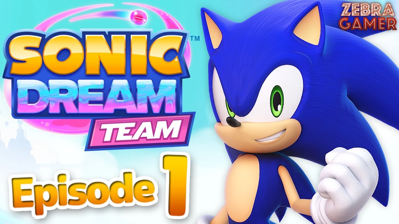 Прохождение игры Sonic Dream Team, часть 1 — «Береговая каша»! Соник и Эми!