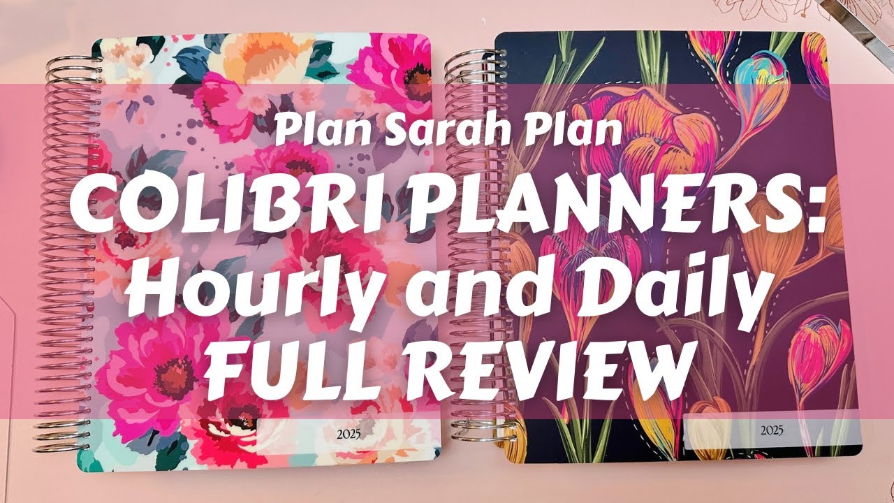 Colibri Paper Co. REVIEW! | New Planners | New Layout | New Color-Matching | The Works!