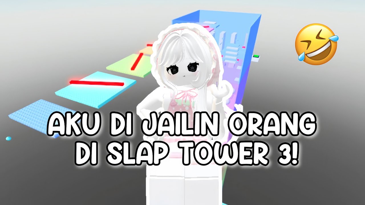 SEKARANG AKU YANG DI JAILIN ORANG DI SLAP TOWER 3 ✋🏻😭!!! || ROBLOX INDONESIA 🇮🇩