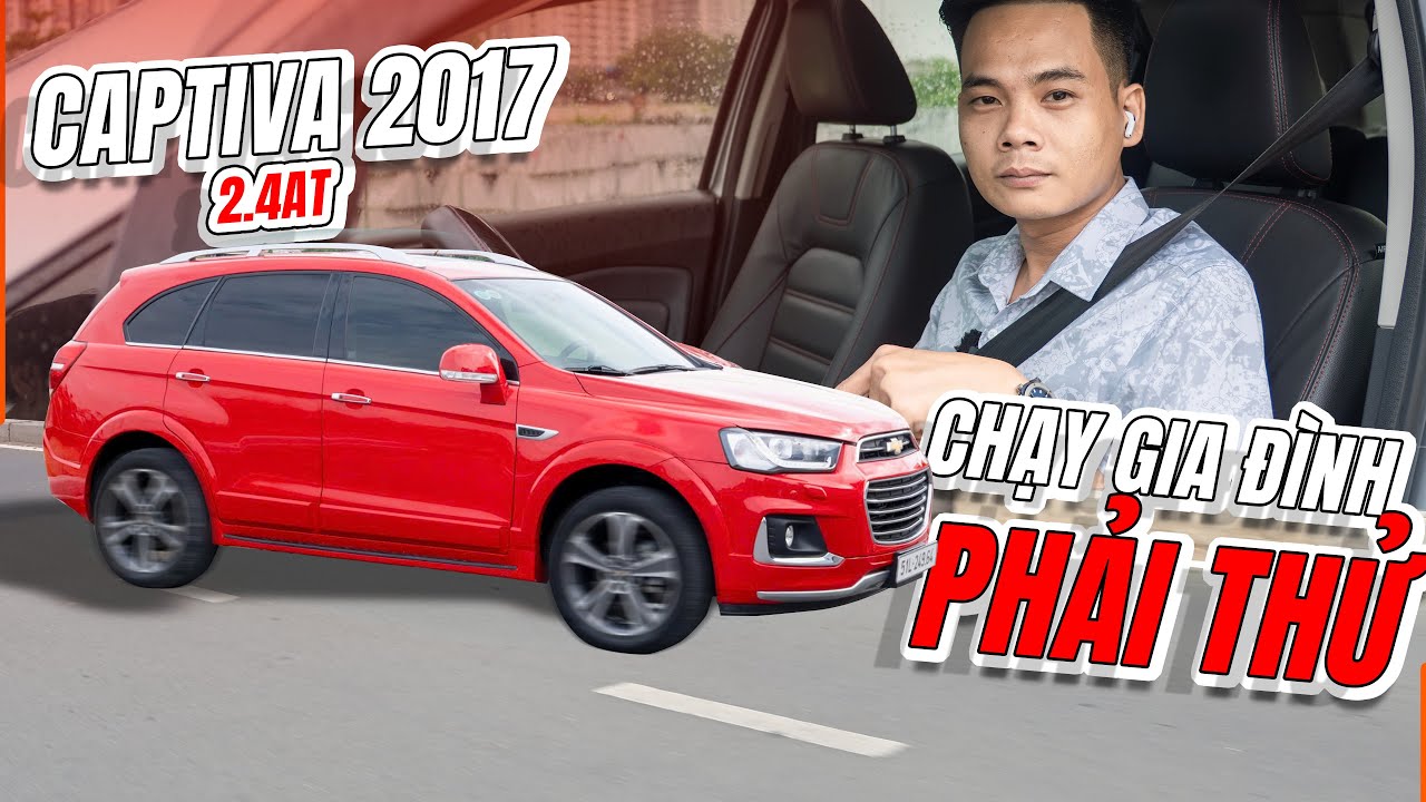 Phải Thử Chevrolet Captiva 2017 LTZ 2.4AT Để Chạy Gia Đình ! Rộng - Sướng Chưa Tới 400