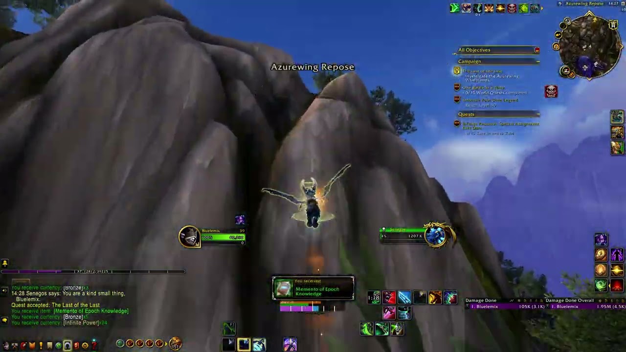 WoW War Within - Legion Remix Patch 11.2.5 Quest: The Last of the Last