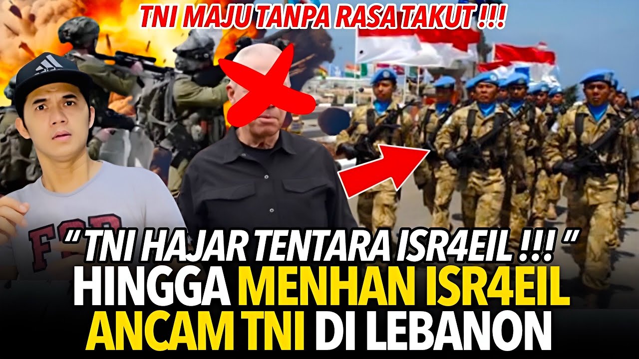 Menhan ISR4EIL 'ANC4M' S3R4NG Lebanon !! TNI Maju Tanpa Rasa TAKUT Dan Siap Siaga Diperbatasan !
