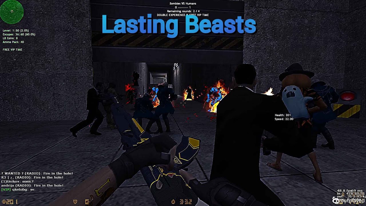 Lasting Beasts I Zombie Escape map ze_oldplace_lb