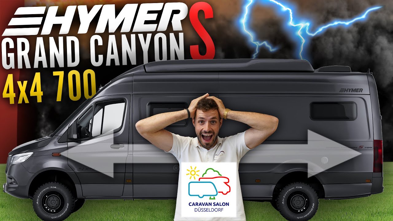Sieben Meter Sprinter…?! 🔥 | Hymer Grand Canyon S 700 | Caravan Salon Düsseldorf