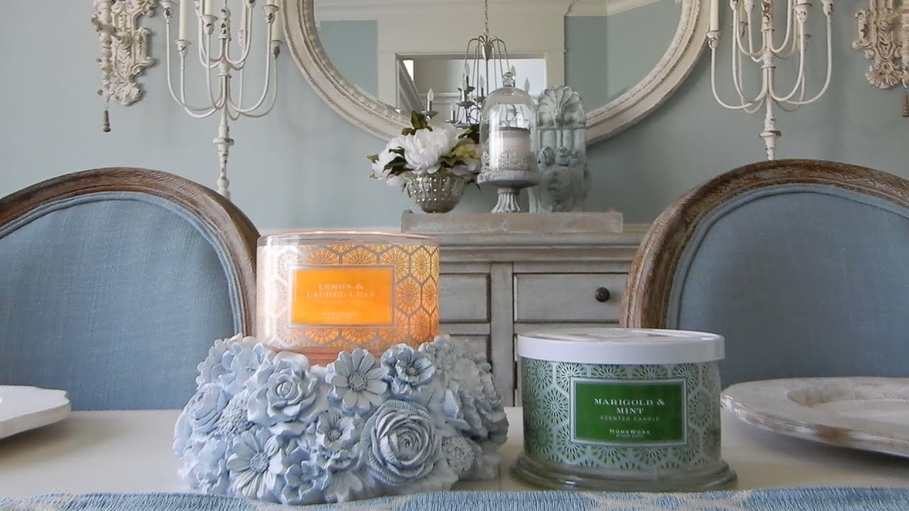 Candle Reviews (& Instagram Giveaway news!) - Homeworx Lemon & Laurel Leaf and Marigold & Mint
