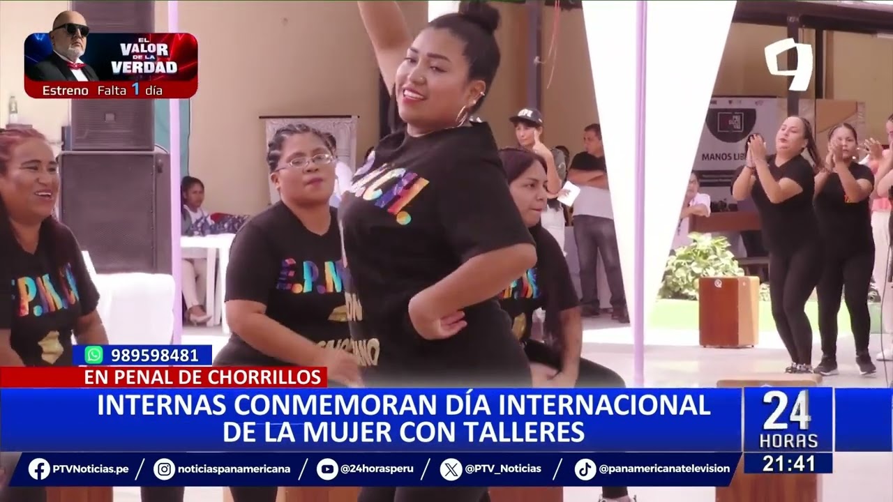 Penal de Chorrillos: internas conmemoran Día de la Mujer con actividades artísticas y gastronómicas