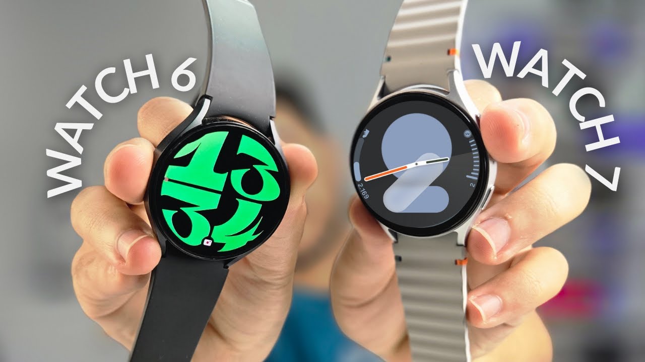 GALAXY WATCH 6 E WATCH 7 | Comparativo