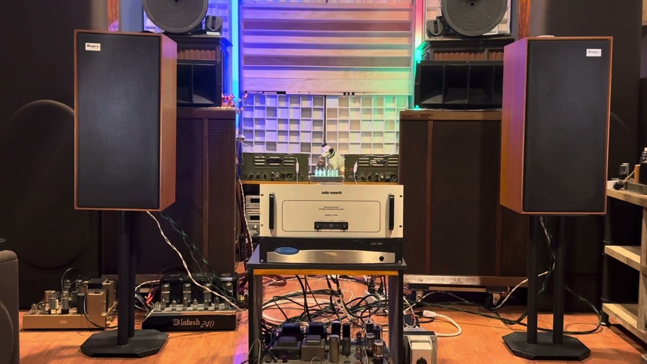 Rogers Studio 1 speakers + Stromberg Carlson APH1050 + Douk U4 - I Love You by Vanny Vabiola