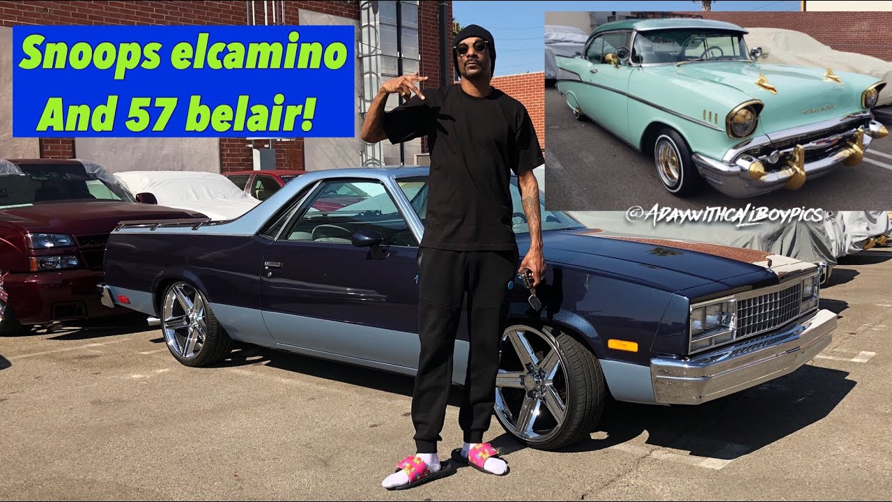 Snoop Doggs Elcamino and 1957 belair (watch in HD/4K)