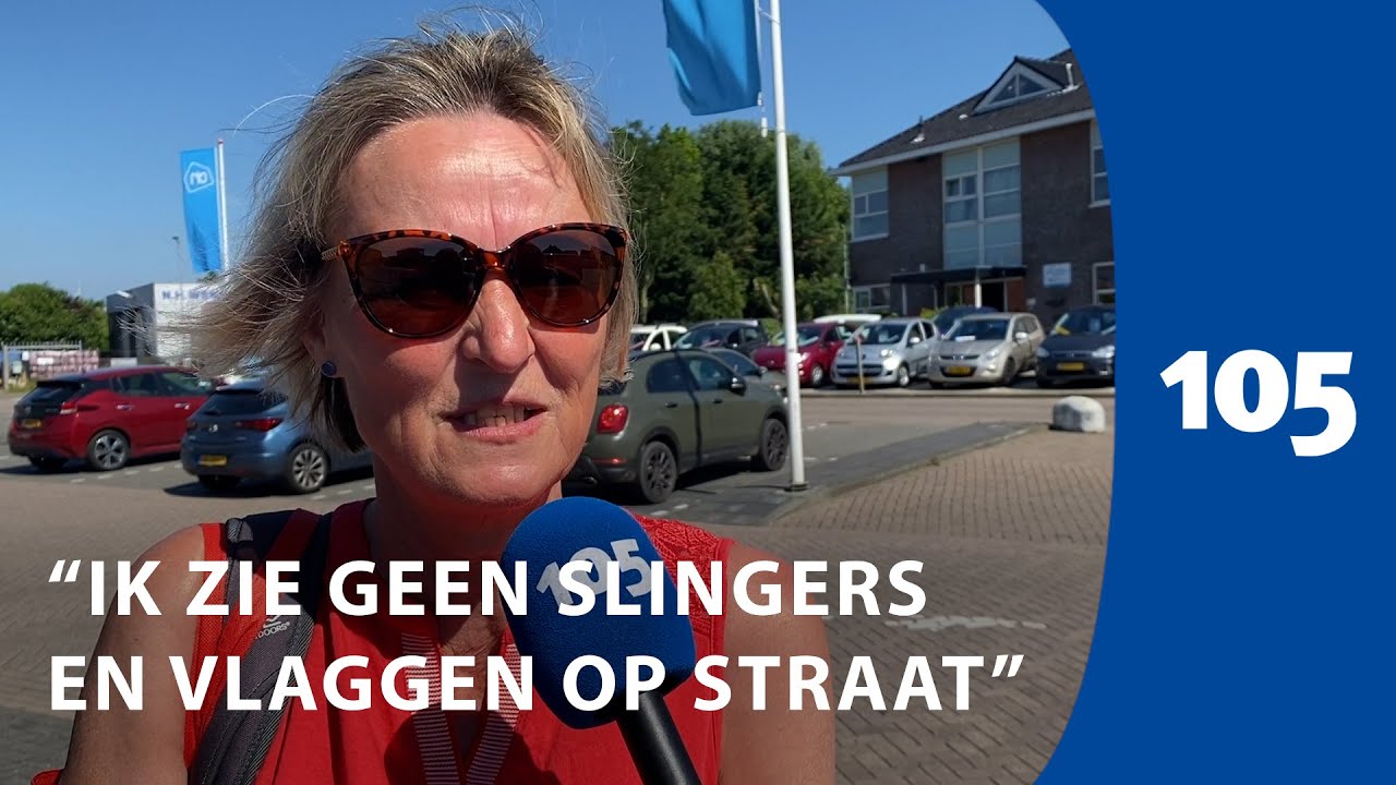 Oranjegevoel Spaarndam nog ver te zoeken: “Nog nooit zo weinig oranje in de straten” | Haarlem105