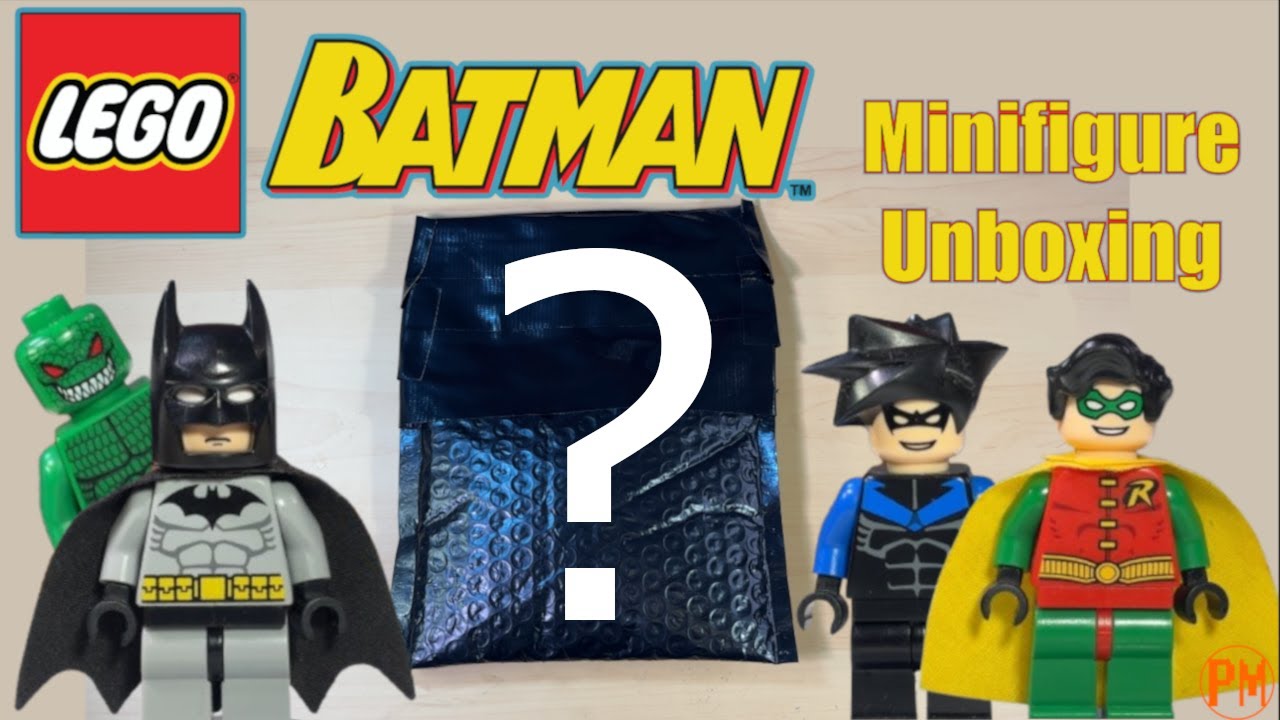 Lego Batman (2006-2008) Minifigure Unboxing and Collection Video