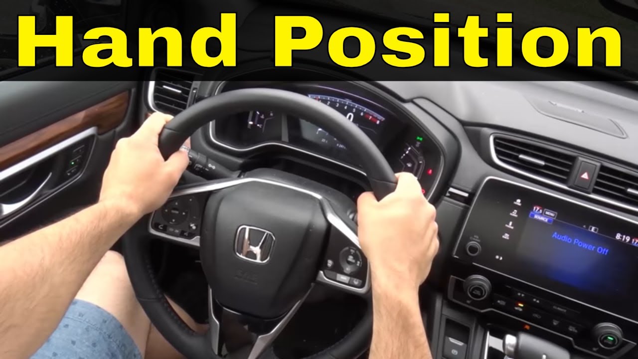 The Best Steering Wheel Hand Position For Driving-Tutorial For Beginners