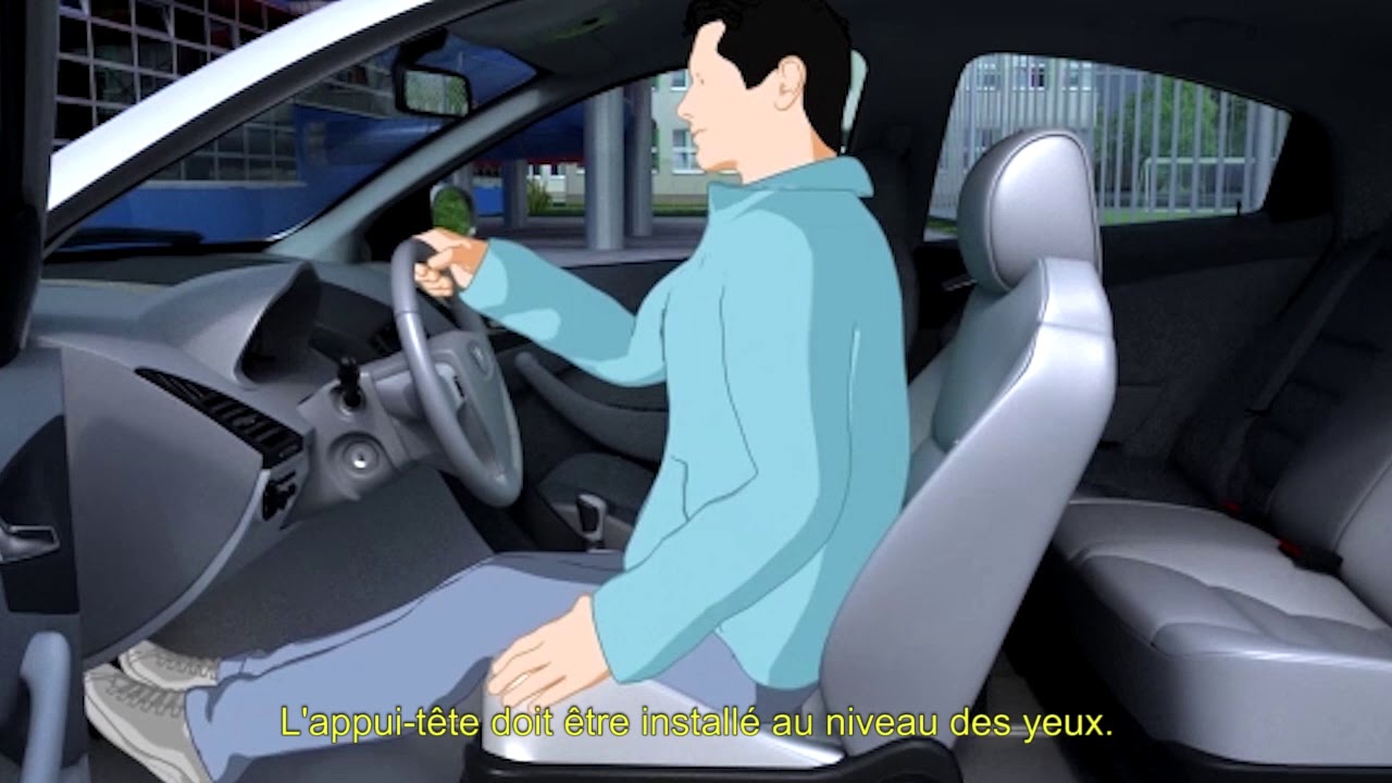 La bonne posture au volant - CNAM