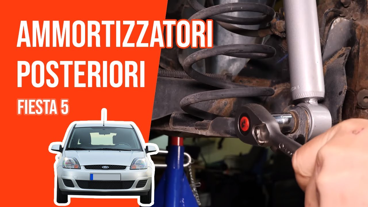 Sostituzione ammortizzatori posteriori Fiesta 5 ➿