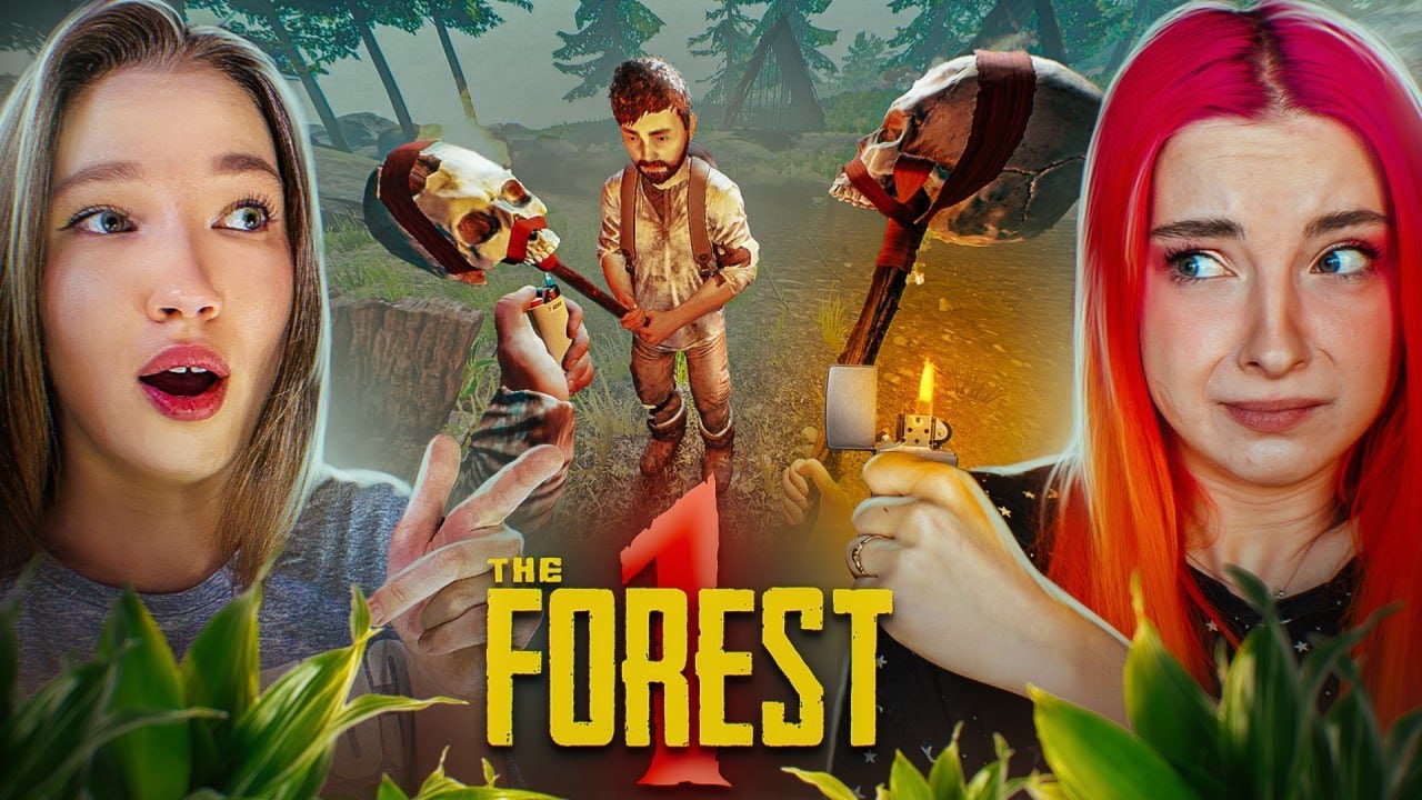 ДВЕ ДЕВОЧКИ в ЛЕСУ ► The FOREST #1