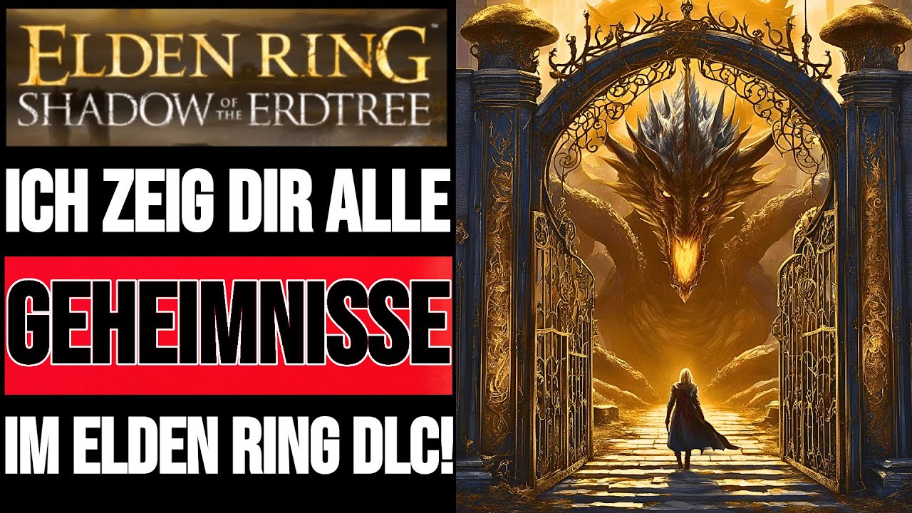 ALLE DLC GEHEIMNISSE!🔥Das MUSST du SEHEN!☠️Alle versteckten Dinge😎 | Elden Ring DLC Tipps deutsch