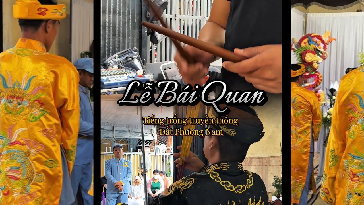 Tiếng trống tiễn biệt mang đậm hồn quê – lễ bái quan đầy xúc động | Giang Thọ Minh