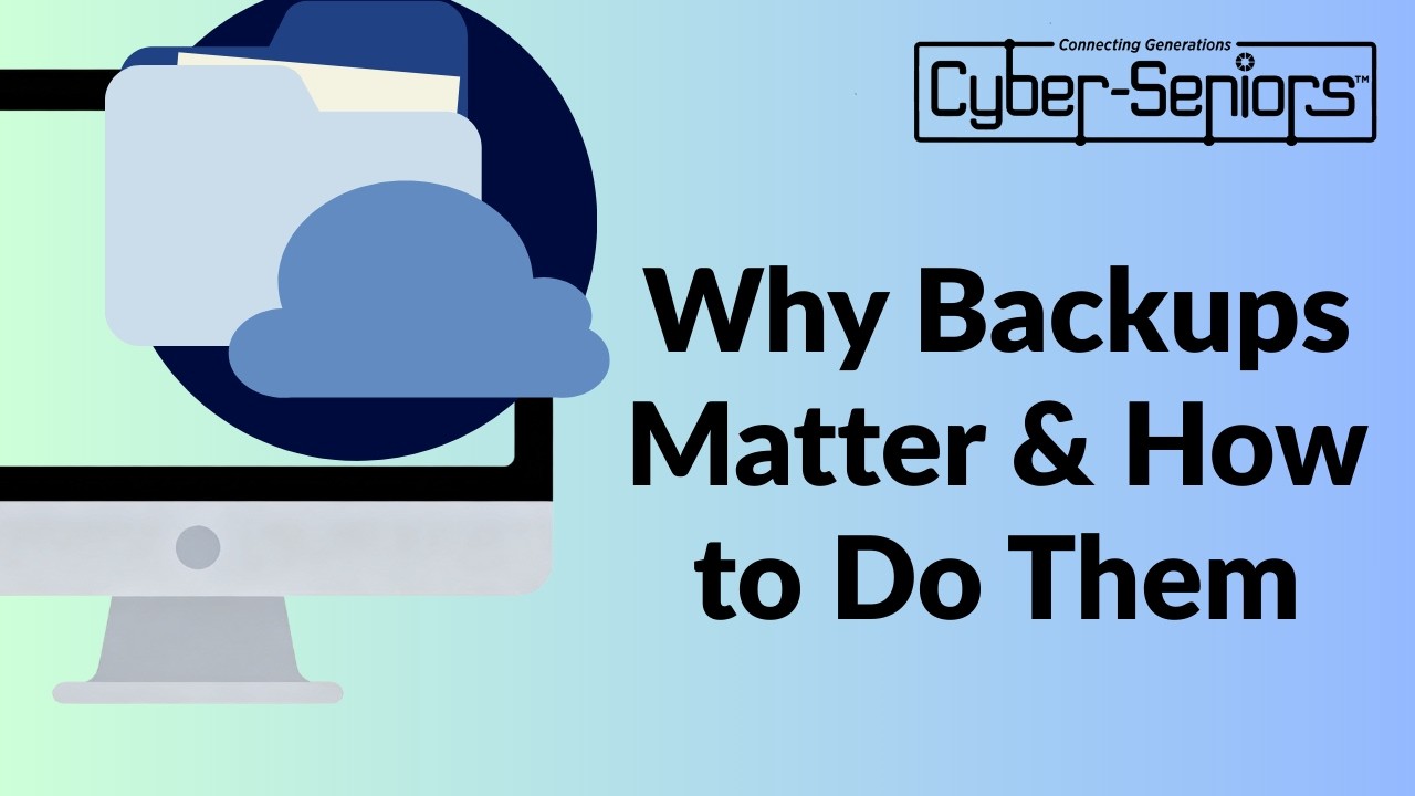 Why Backups Matter & How to Do Them