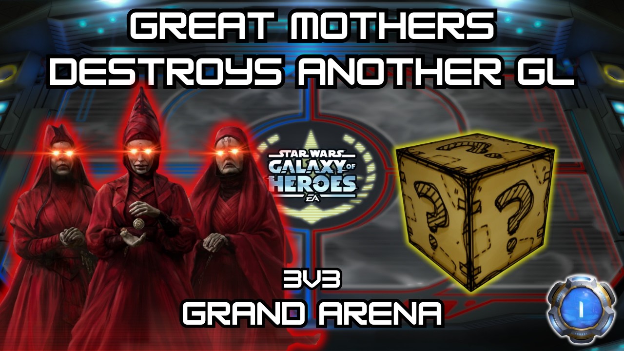 Greatmothers never stops! High Banner Efficiency?! || 3v3 GAC || Little 'Soka v FallenDeva | Kyber 1