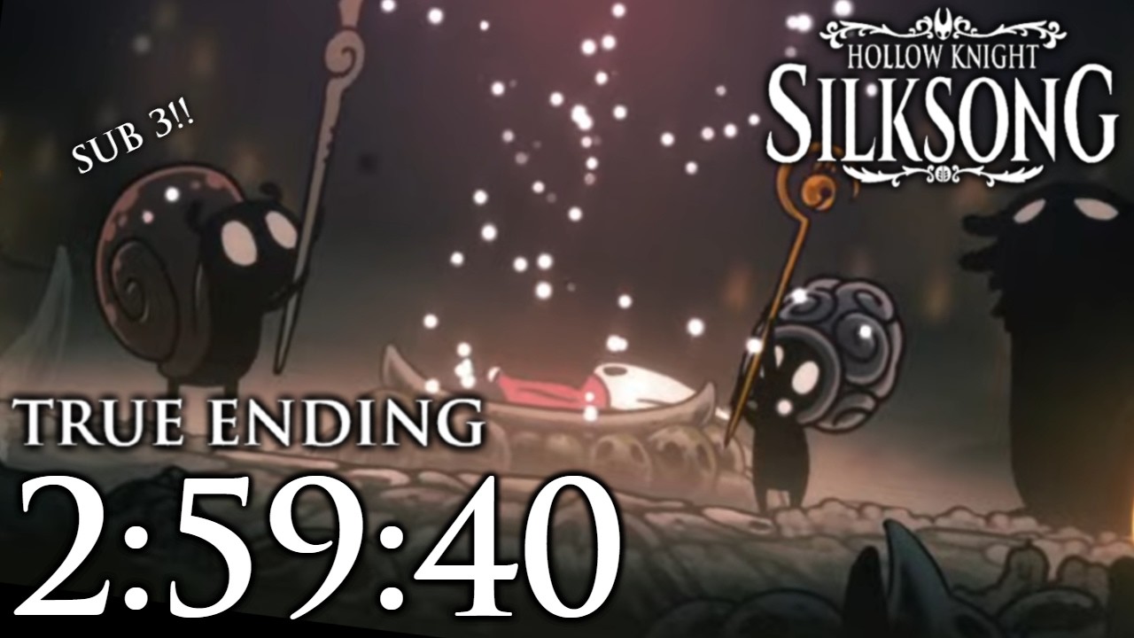 SUB 3 TODAY | Silksong True Ending Speedruns! | okay lock in