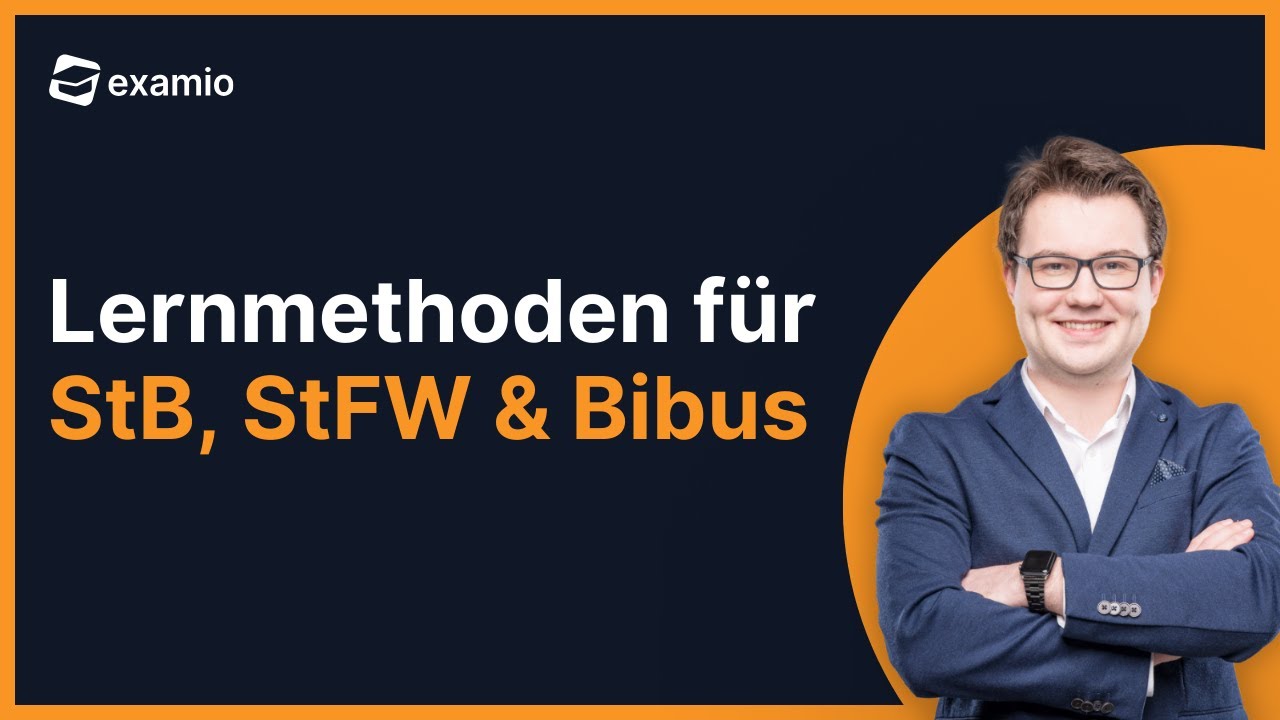 Lernmethoden für die Steuerberater-, Steuerfachwirt- und Bilanzbuchhalterprüfung