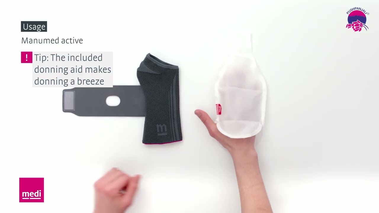 Manumed Active Usage: Enhancing Wrist Stability and Functional Recovery #pushpanjalimediindia