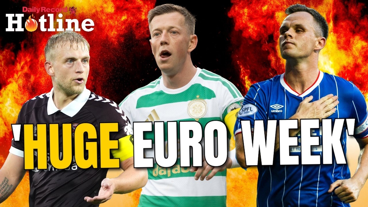Hotline Live | Celtic latest from Austria ahead of LASK decider | Rangers and Hearts Euro previews