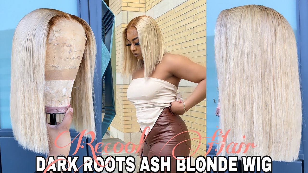 How to: GET THE PERFECT ASH BLONDE W/ DARK ROOTS ON 613 HAIR ft Recool Hair | Assalaxx