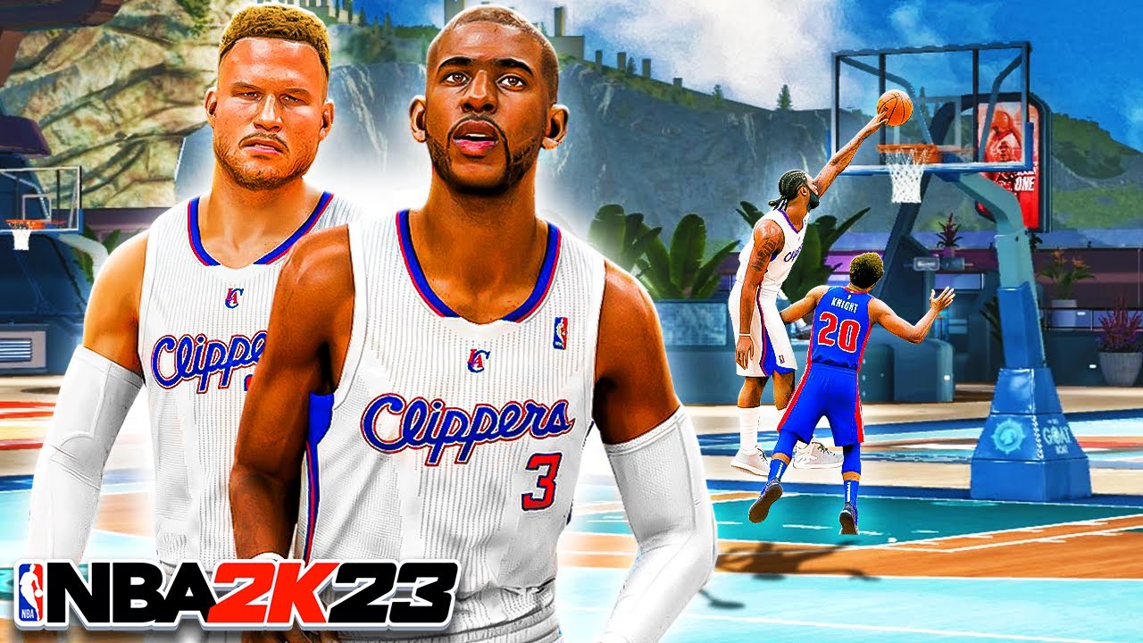 BLAKE GRIFFIN and the LOB CITY CLIPPERS ALLEY-OOPS & CONTACT DUNKS (NBA 2K23)