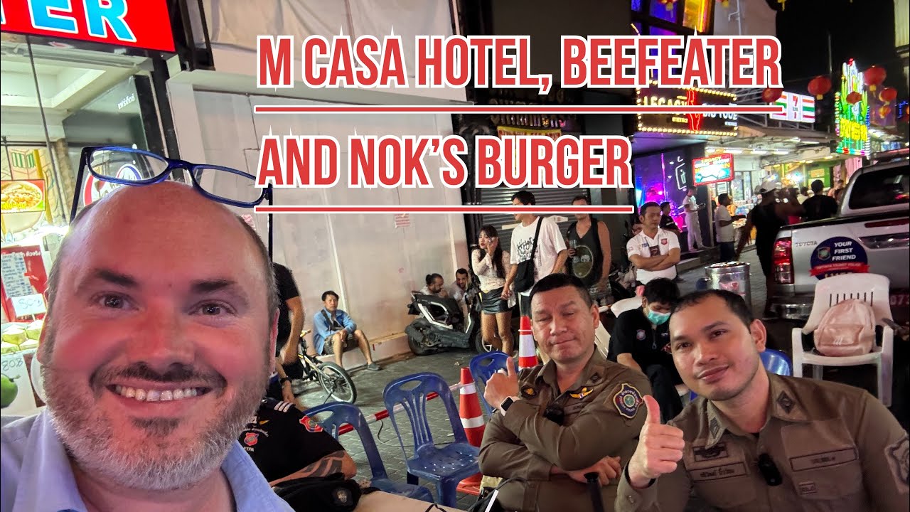 Отель M Casa в Паттайе | Beefeater | Nok’s Smash Burger