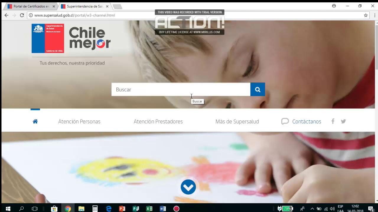 Tutorial Inscripci&oacute;n Superintendencia de Salud Chile