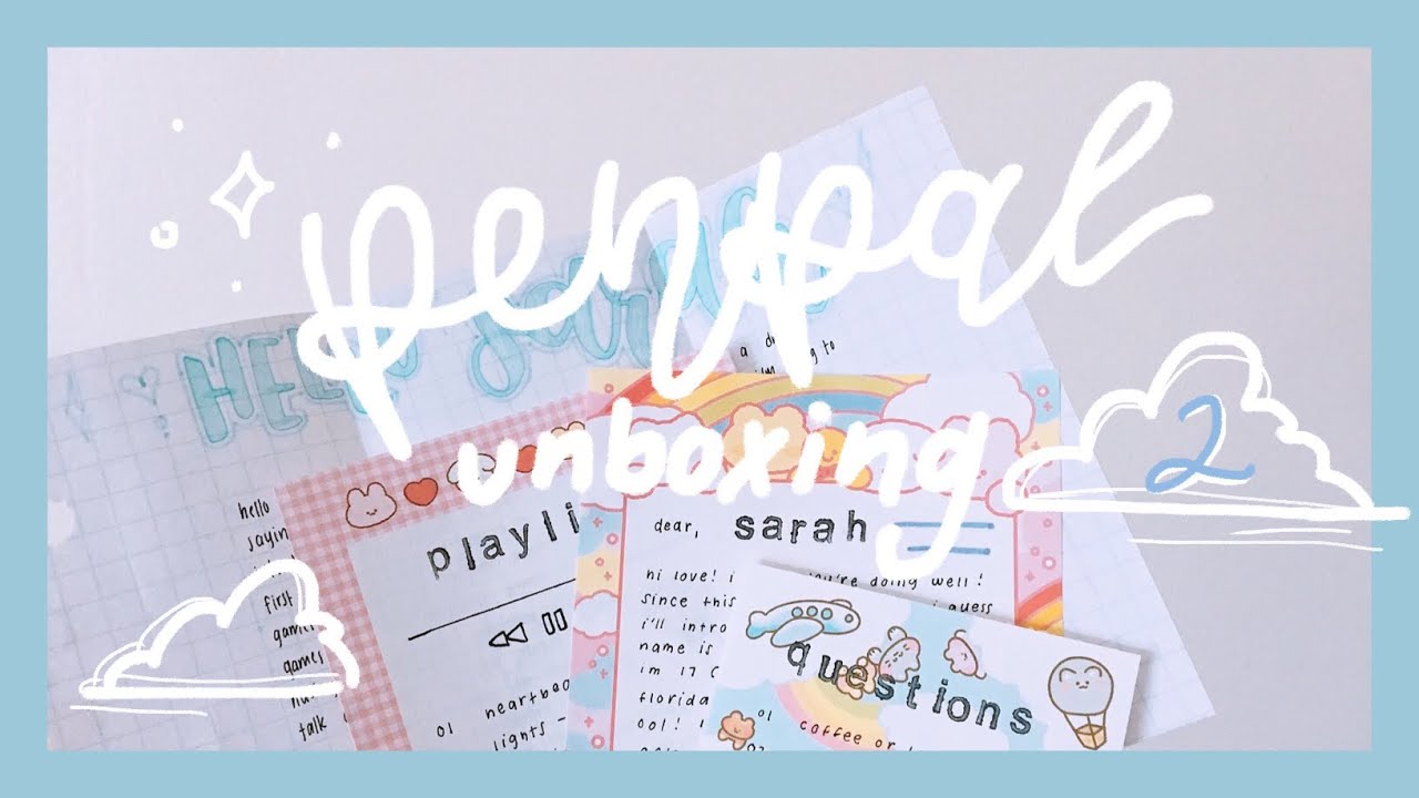 ♡penpal unboxing! #2