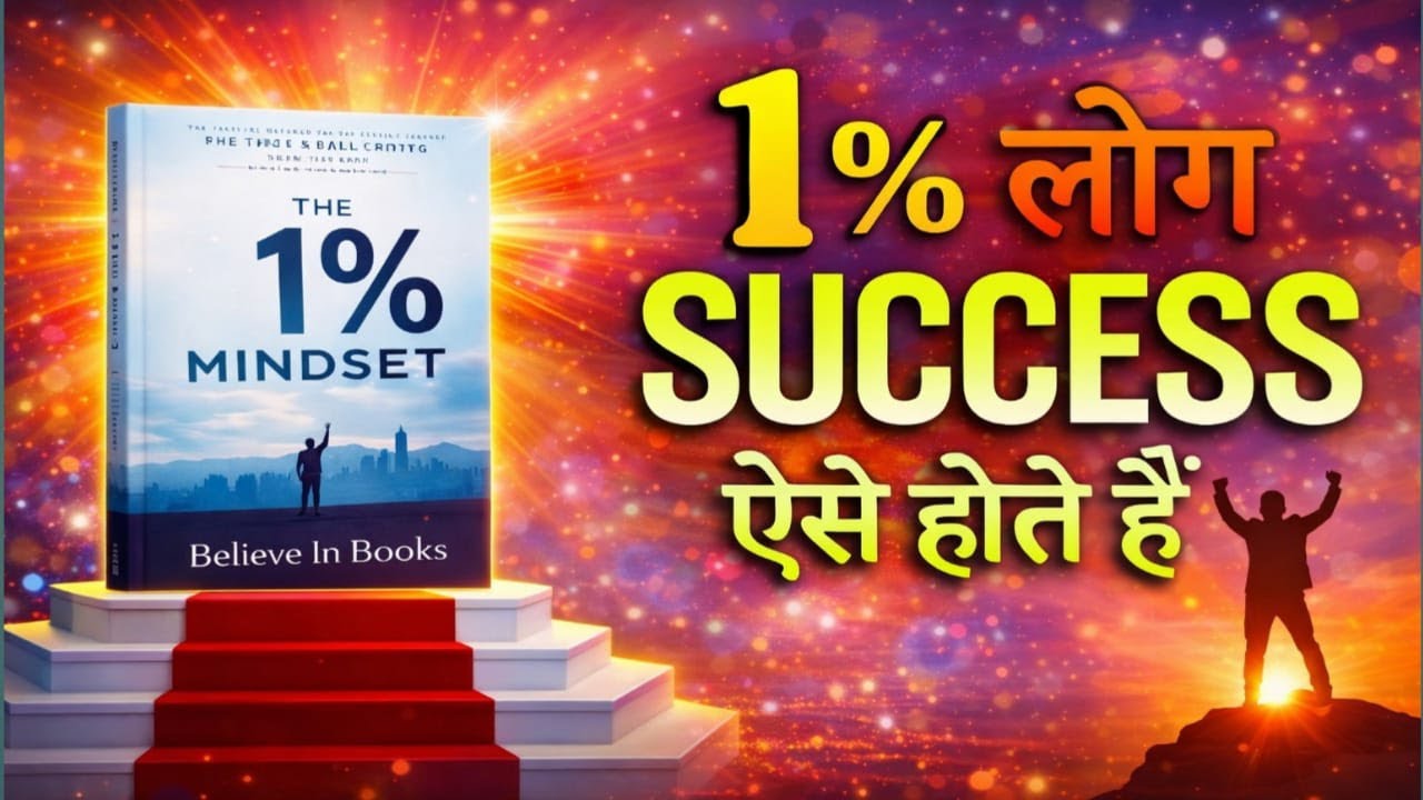1% Mindset क्या होता है? | Success Sirf Few Log Kyun Paate Hain? | Book Summary Hindi