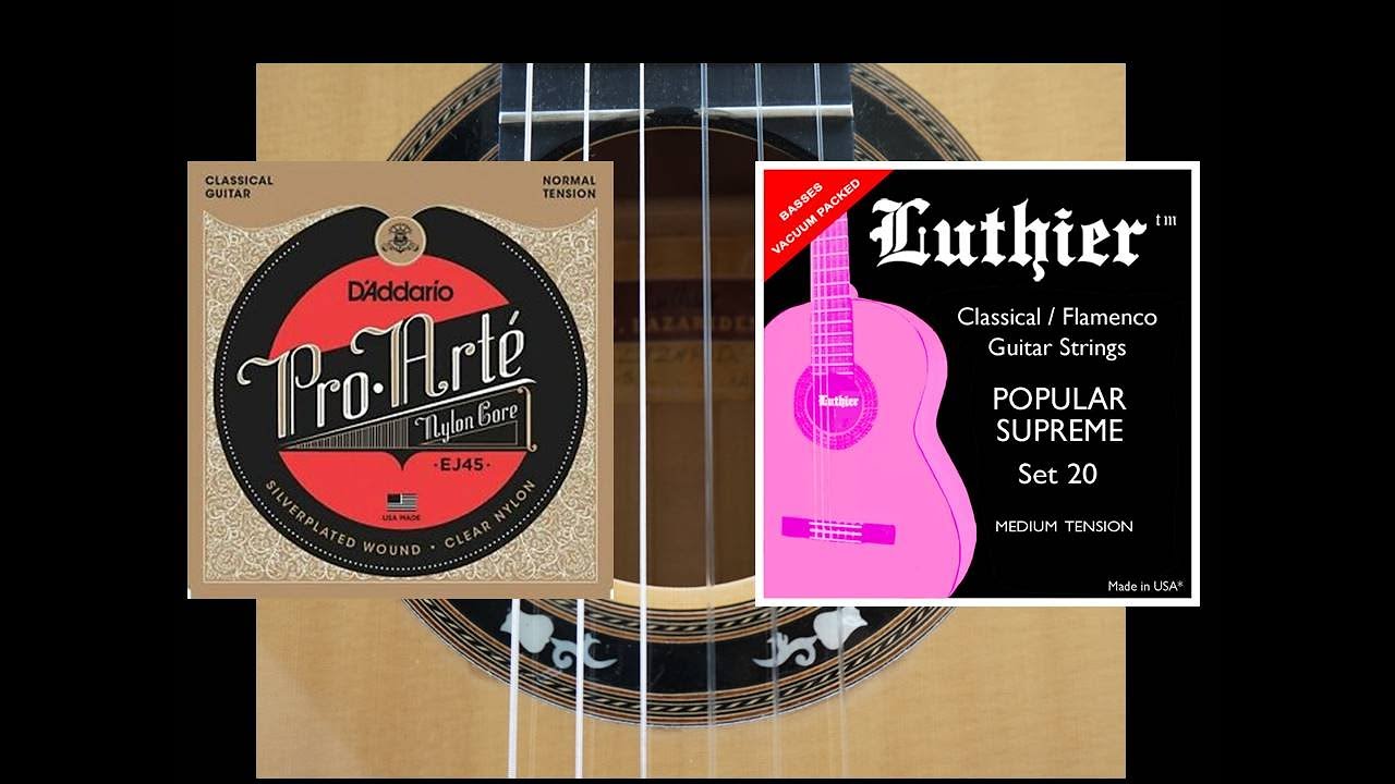 D 'Addario EJ45  VS  Luthier Popular Supreme 20 (new ones made in Spain)