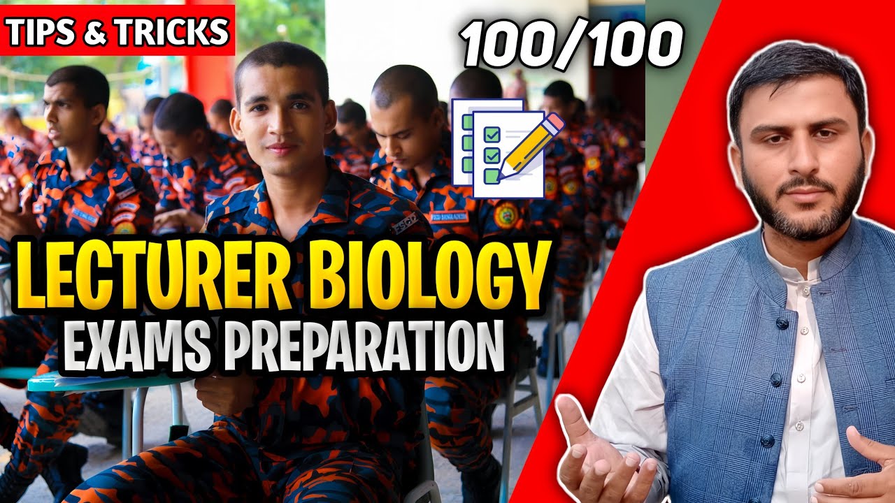 PPSC Lecturer Biology Exam Preparation | Tips & Tricks | PPSC Written Exams Preparation