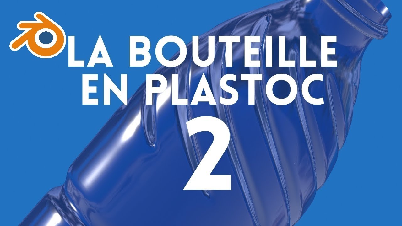 Blender : Modéliser une bouteille en plastique 2