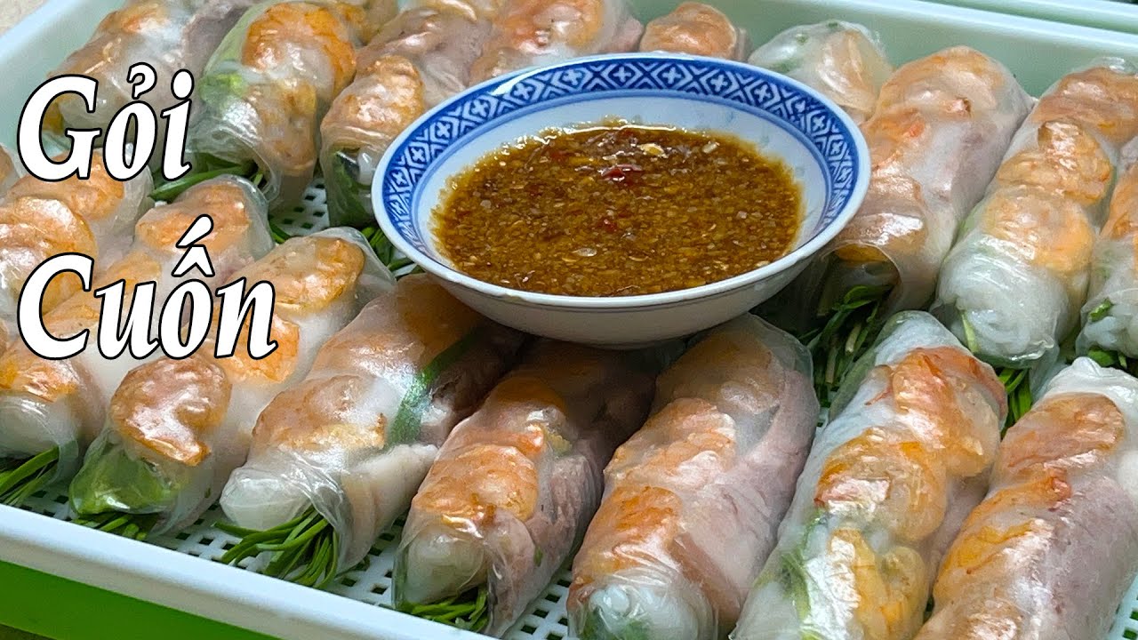 Gỏi Cuốn Mini - Fresh Spring Rolls
