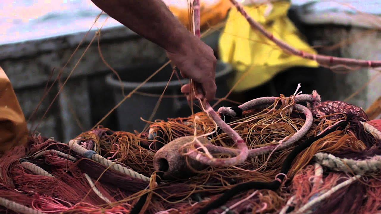 Sciabica su Capo Mele - Traditional fishing with boat in Liguria