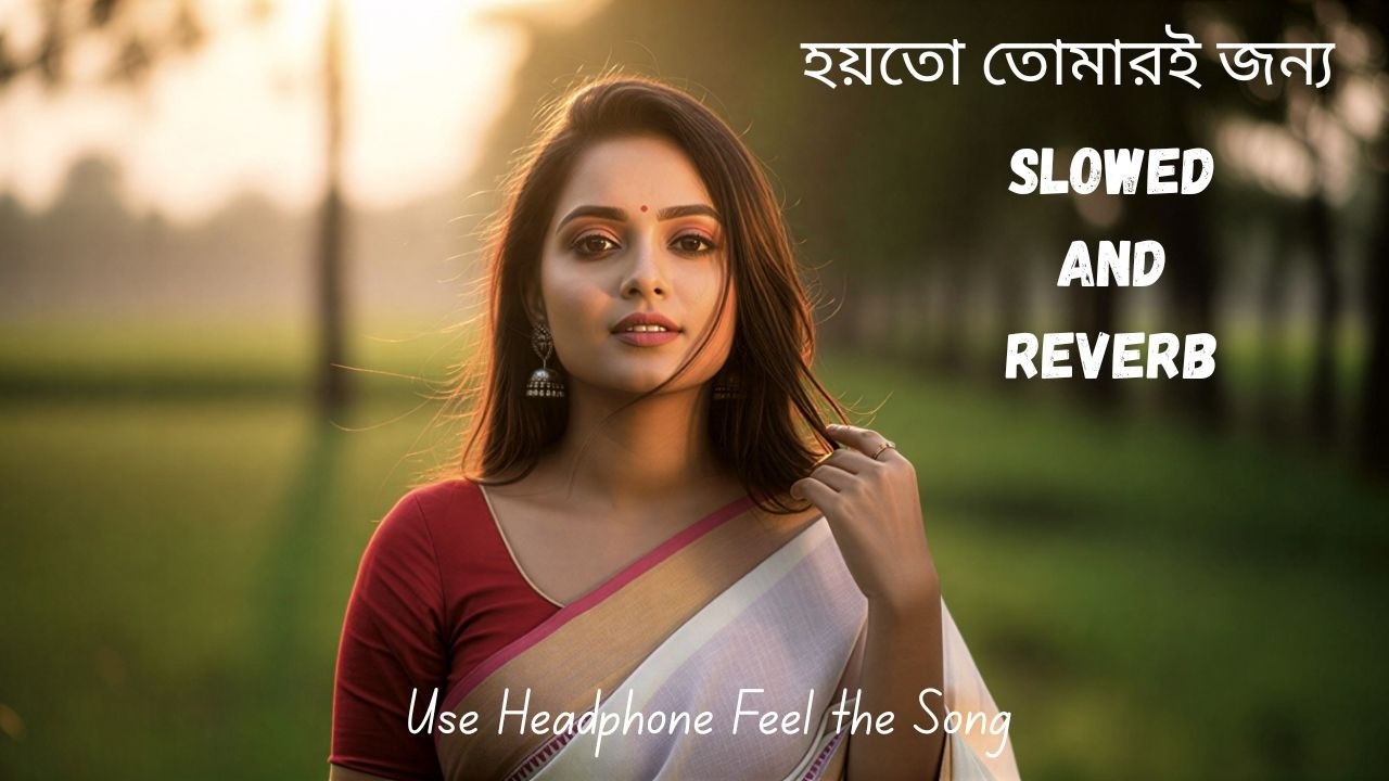 হয়তো তোমারই জন্য – Female Version (Slowed & Reverb) | Emotional Bangla Cover #hearttouching #song