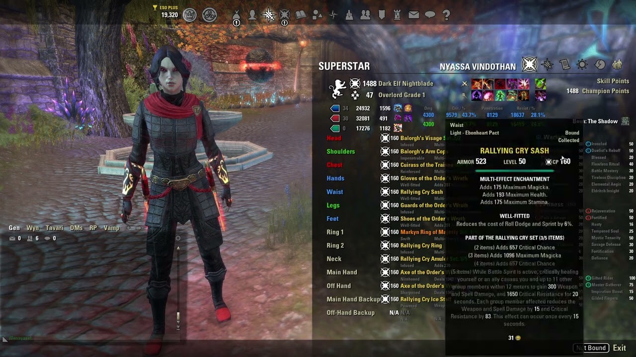 Melee Magicka Nightblade PvP Build | Elder Scrolls Online Update 39