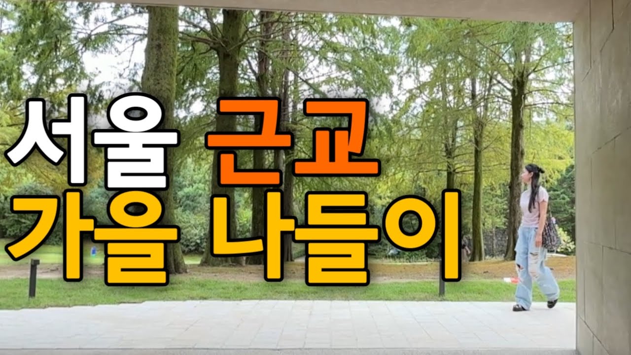 서울 토박이의 가을 루틴 | 호암미술관 | 수원 행궁 나들이