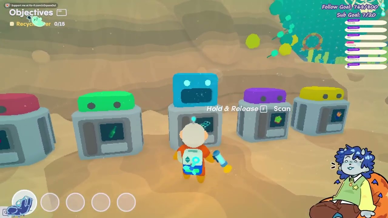 A CUTE OCEAN CLEANING GAME AND ITS NOT HORROR?!  | Loddlenaut