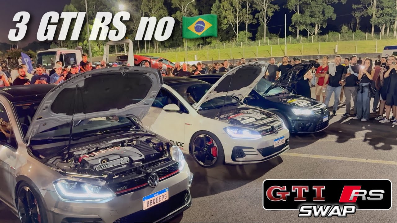 REUNIMOS OS 3 GOLFS RS DO BRASIL NO VELOPARK FUELTECH 🙅🏻‍♂️
