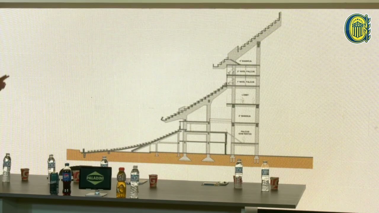 Se oficializó la construcción de la tercera bandeja del Gigante