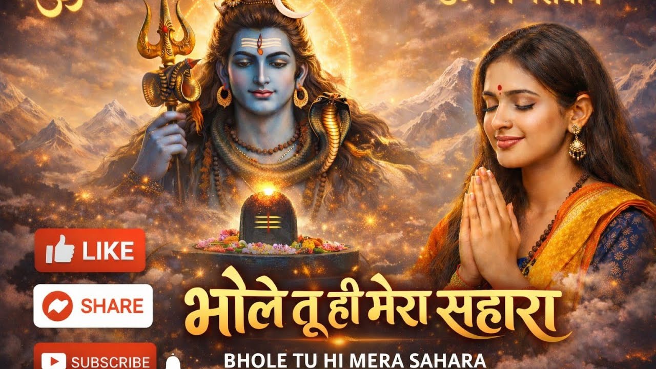 भोले तू ही मेरा सहारा है ❤️🙏 | Mahashivratri Special | Shiv Bhakti Song