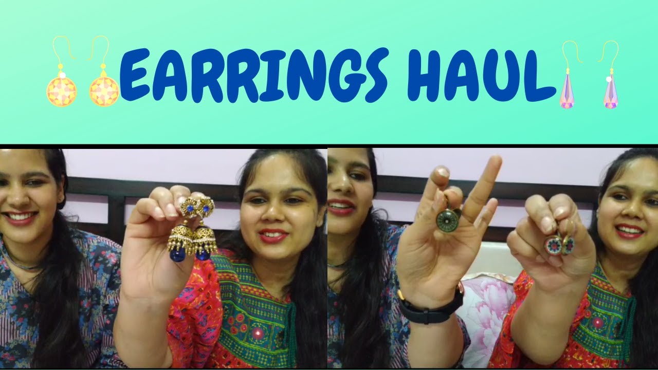 Earrings Haul | Sisters collection | Ft. Aastha