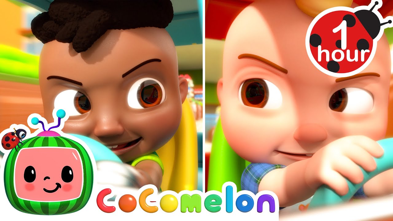 Shopping Vroom Race 🏁 Gotta Go SUPER Fast! 💨 Cocomelon | Community Corner 🌸| Kids Sing and Play