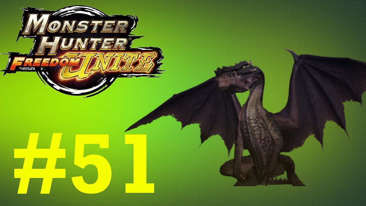 Monster Hunter Freedom Unite - Online Quests -- Part 51: Legendary Black Dragon - Fatalis